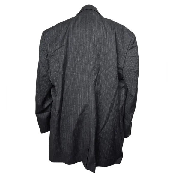 Brooks Brothers Pinstripe Wool Blazer 45R